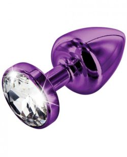 Diogol Anni Round 35mm Purple Butt Plug main