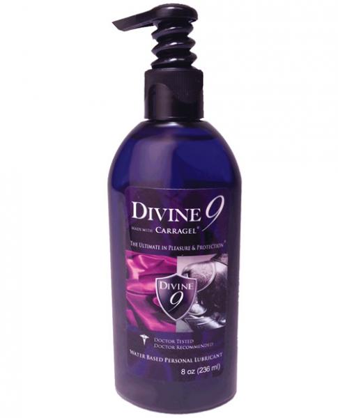 Divine 9 lubricant 8 oz. Bottle main