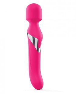 Dorcel Dual Orgasm Wand Magenta Pink Vibrator main