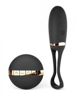 Dorcel Secret Delight Voice Control Egg Vibrator Black Gold main