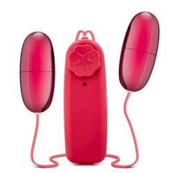 Double Pop Eggs Cerise Pink Vibrating Bullet main