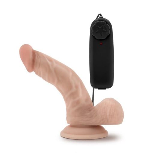 Dr Ken 6.5 inches Vibrating Cock with Suction Cup Beige main