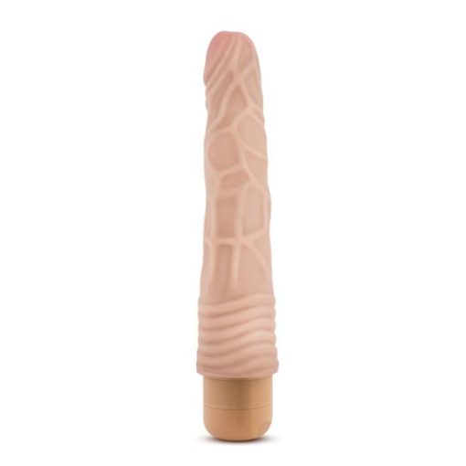 Dr Skin Cock Vibe #2 Beige Vibrating Dildo second