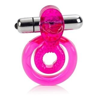 Dual Clit Flicker With Removable Waterproof Stimulator - Pink main