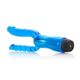 Dual penetrator vibrator blue second