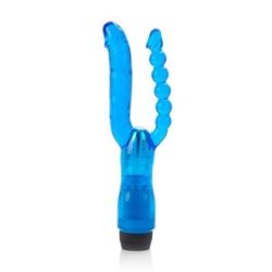 Dual Penetrator Vibrator Blue main