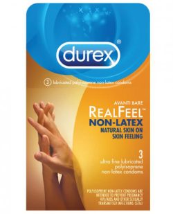 Durex Avanti Real Feel Non-Latex Condoms 3 Pack main