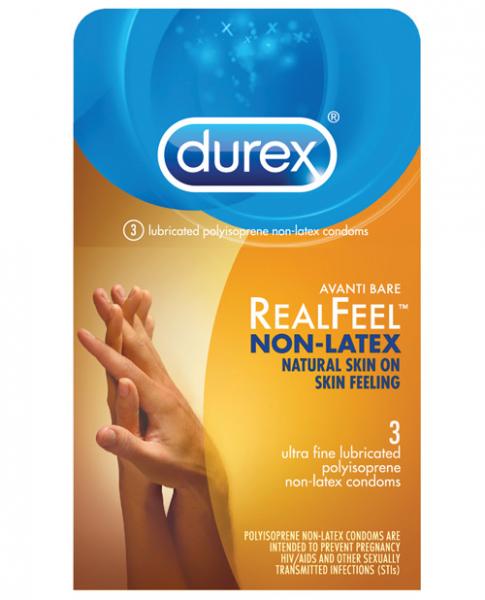 Durex Avanti Real Feel Non-Latex Condoms 3 Pack main