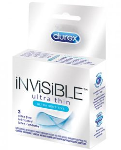 Durex Invisible Ulta Thin Condom 3 Box main