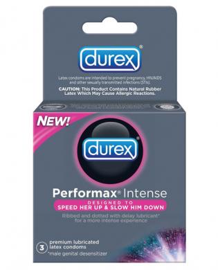 Durex performance intense condom - box of 3 main