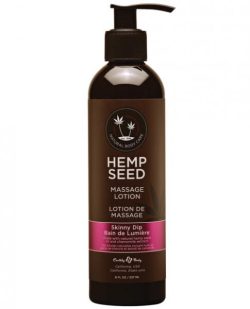 Earthly Body Hemp Seed Massage Lotion Skinny Dip 8oz main