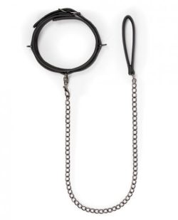 Easy Toys Fetish Collar & Lead Set Black main