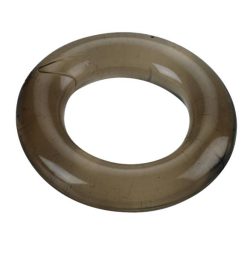 Elastomer Relaxed Fit Cock Ring - Black main