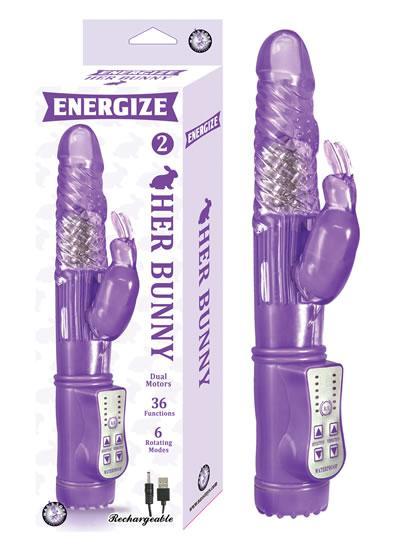 Energize her bunny 2 purple rabbit vibrator second