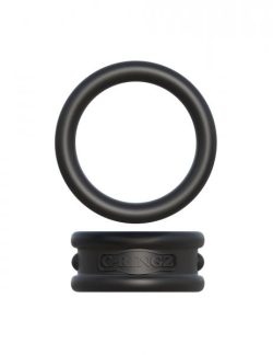 Fantasy C-Ringz Max Width Silicone Rings Black main