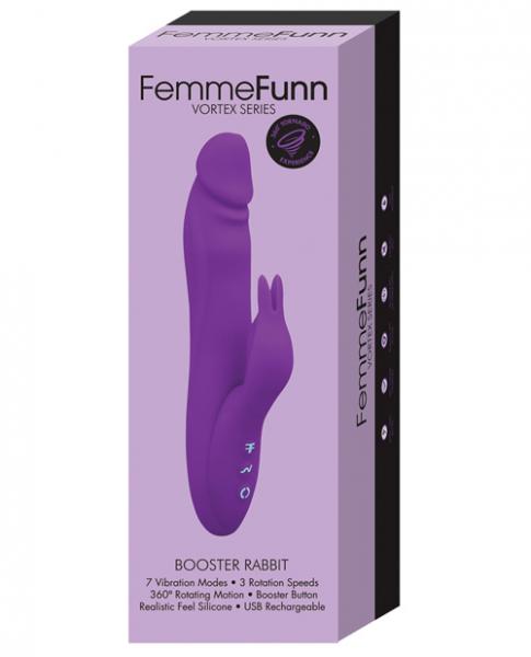 Femmefunn booster rabbit vibrator purple second