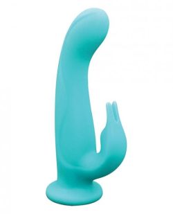 Femmefunn Pirouette Turquoise Blue Rabbit Vibrator main