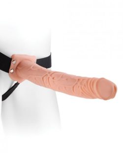Fetish Fantasy 11 inches Hollow Strap On Beige main
