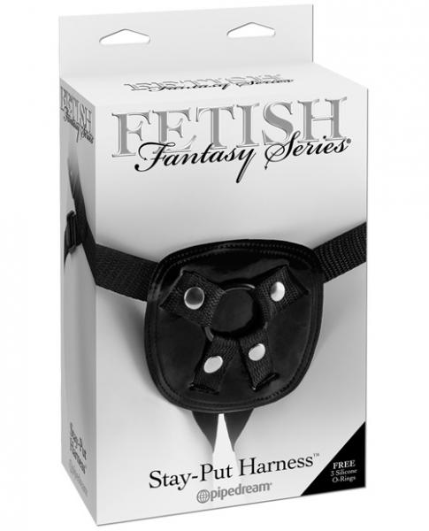 Fetish fantasy stay put harness black o/s second