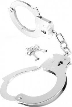 Fetish fantasy series metal handcuffs main