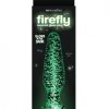 Firefly Clear Glass Plug Tapered Glow in the Dark main