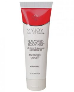 Flavored Body Massage Cream Kiss White Cherry 4oz main