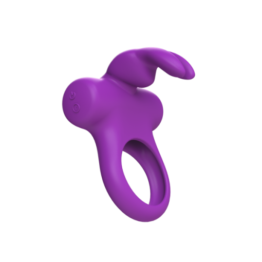 Frisky Bunny Vibrating Ring Purple main