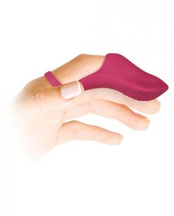 Frisky Finger Rechargeable Bullet Vibrator Burgundy main