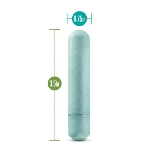 Gaia Eco Bullet Vibrator Aqua Blue second