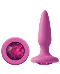 Glams Mini Butt Plug Pink Gem main