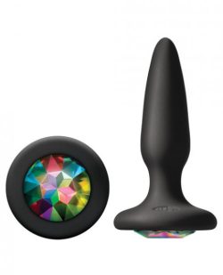 Glams Mini Butt Plug Rainbow Gem main