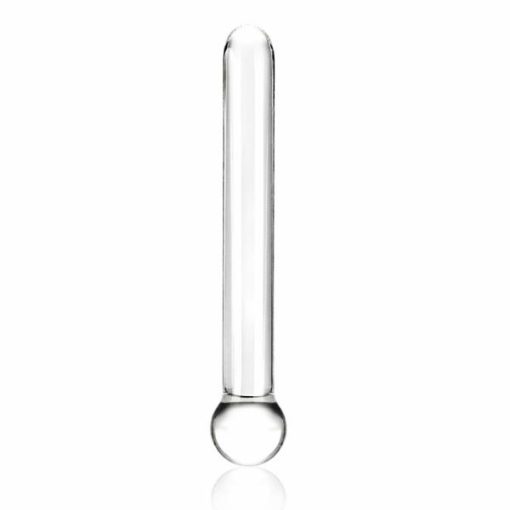 Glas 7 inches straight glass dildo clear main