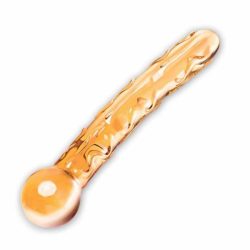 Glas Tickler Dildo Orange Glass Wand main