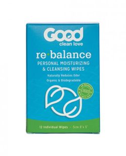 Good Clean Love Rebalance Adult Wipes Box Of 12 main