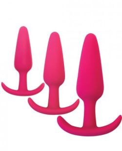 Gossip Rump Rockers Anal Plug Training Set Silicone Pink main