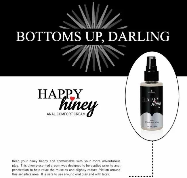 Happy Hiney Anal Comfort Cream Specs