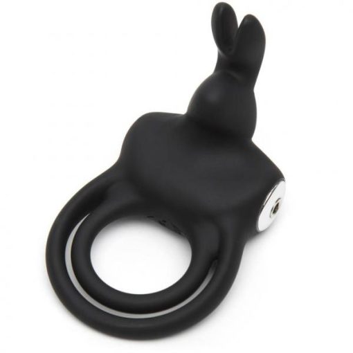 Happy Rabbit Love Ring Rechargeable Black main