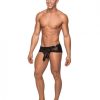 Hoser Stretch Mesh Micro Mini Shorts Black Medium main