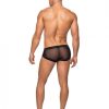 Hoser Stretch Mesh Micro Mini Shorts Black Medium second
