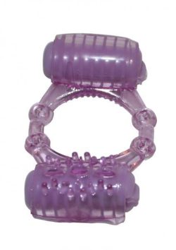 Humm Dinger Double Dinger Cock Ring Purple main