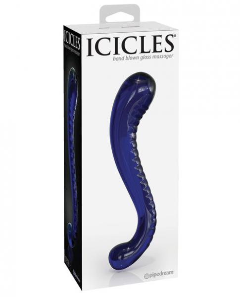 Icicles no 70 purple g-spot glass massager second