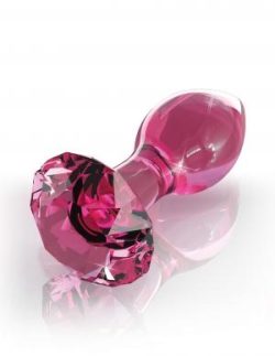 Icicles No 79 Pink Glass Massager Gem End main