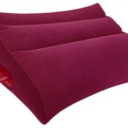 Inflatable Position Pillow Burgundy main