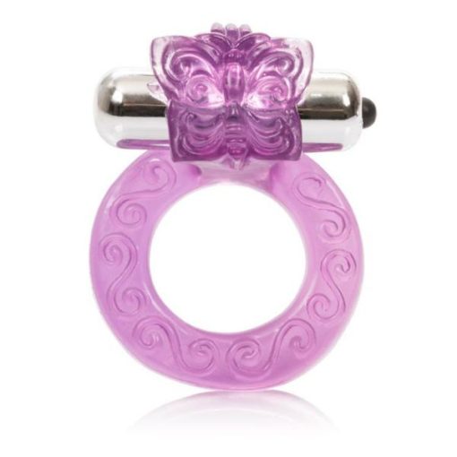 Intimate butterfly ring enhancer purple main