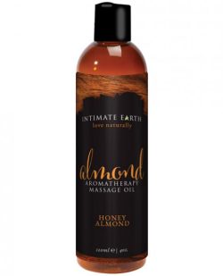 Intimate Earth Massage Oil Honey Almond 4oz main