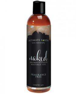 Intimate Earth Massage Oil Naked 4 oz main