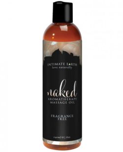 Intimate Earth Naked Massage Oil 8oz main
