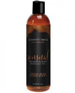 Intimate Earth Sensual Massage Oil Cocoa Bean