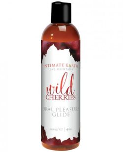 Intimate Earth Wild Cherries Lubricant 4 oz main