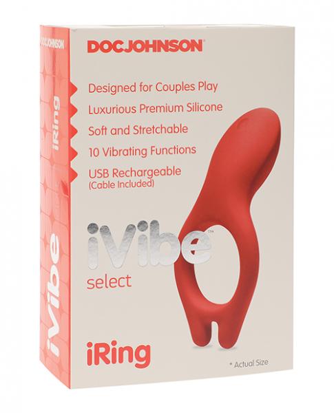 Ivibe select iring coral vibrating cock ring second